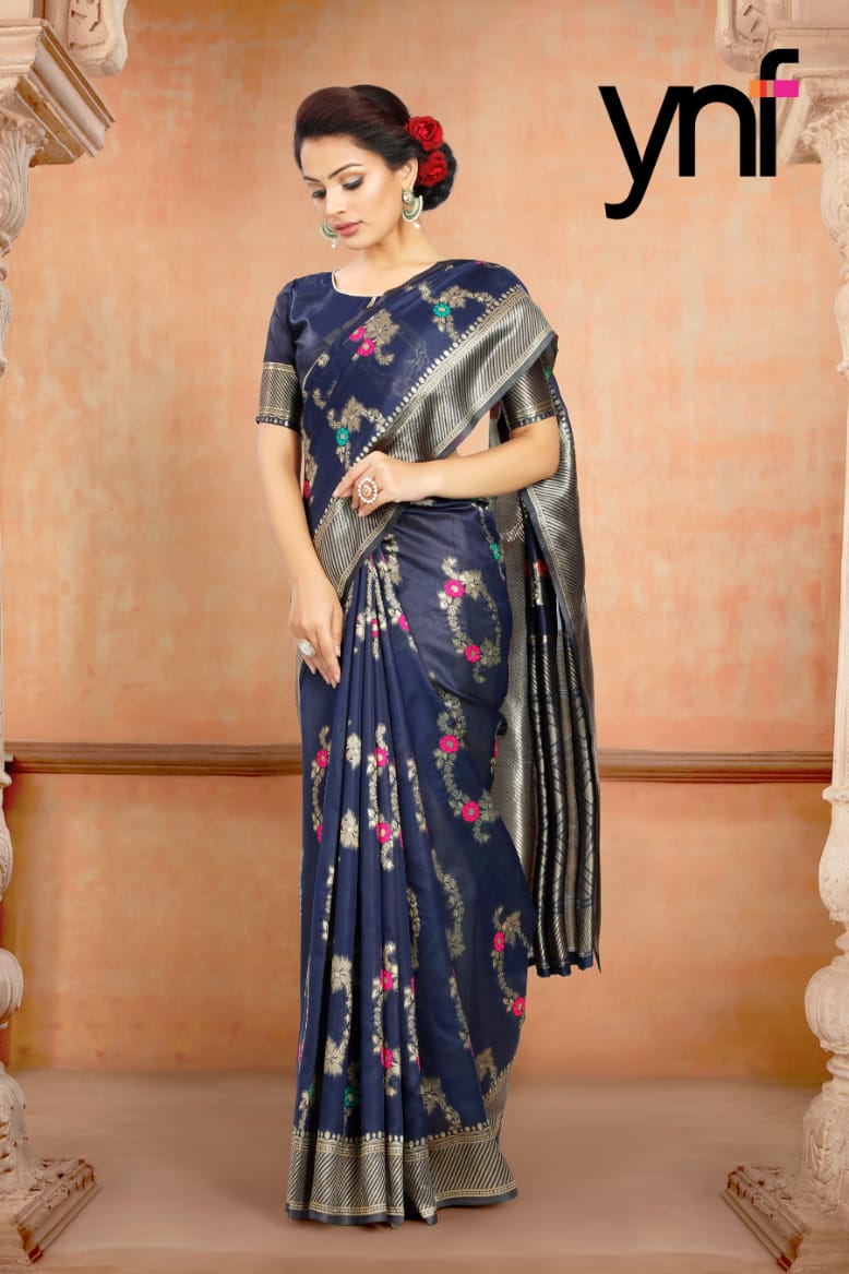 Ynf Vidhushree Festive Wear Poly Silk Designer Fancy Saree Collection